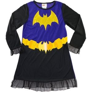 DC Batgirl Girls Long Sleeve Nightgown